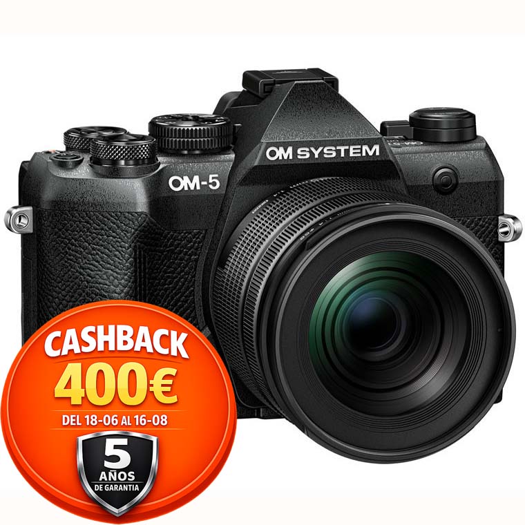 KIT OLYMPUS OM-5 MARK II + 12-40/2.8 PRO II BLACK/BLACK
