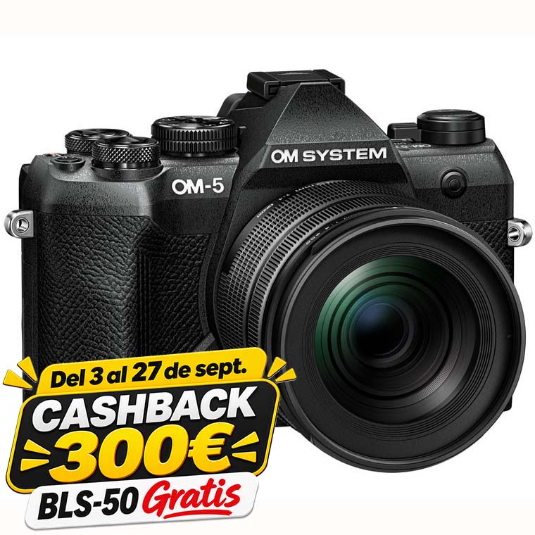 KIT OLYMPUS OM-5 MARK II + 12-40/2.8 PRO II BLACK/BLACK