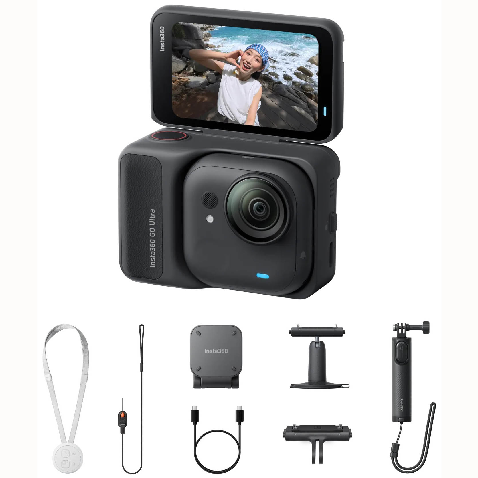 CAMARA INSTA360 GO ULTRA CREATOR BUNDLE (TINY HANDS-FREE 4K)