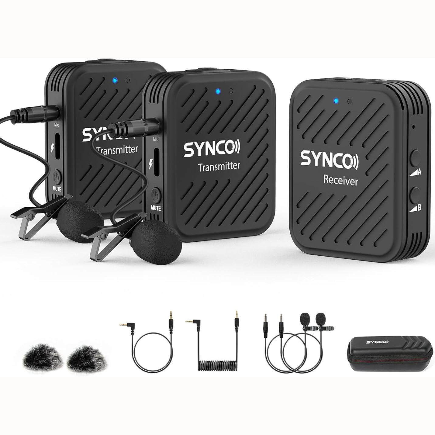 MICROFONO SYNCO G1 (A2) (1 TX + 2 RX)