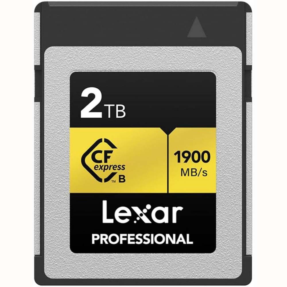 TARJETA CFEXPRESS 2TB LEXAR TYPE B (1900 MB/SG) GOLD