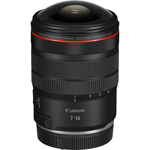 OBJETIVO CANON RF 7-14/2.8-3.5 L FISHEYE STM