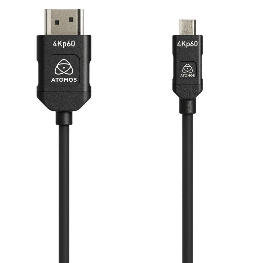 CABLE ATOMOS FULL HDMI A MICRO-HDMI (45 CM) 4K60P