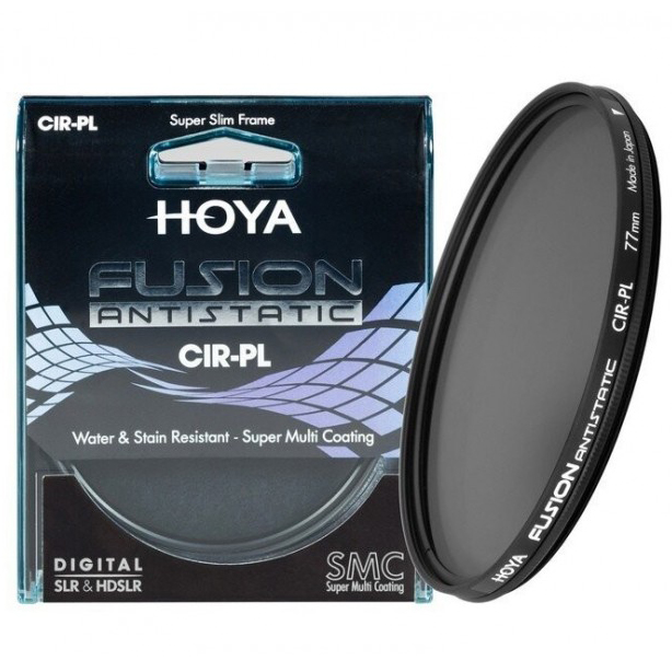 FILTRO HOYA 72 POLARIZADOR CIRCULAR FUSION ANTIESTATIC