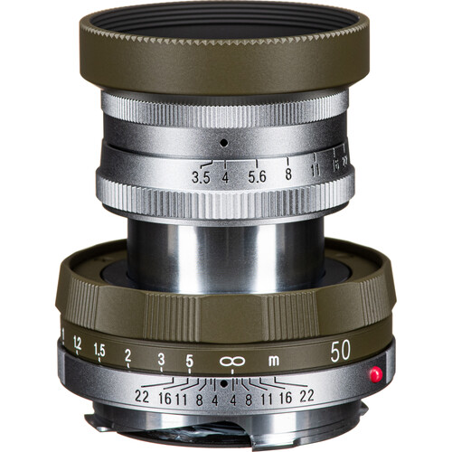 OBJETIVO VOIGTLANDER 50/3.5 I APO-LANTHAR OLIVE VM-MOUNT