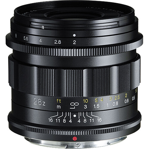 OBJETIVO VOIGTLANDER 28/2.0 APO-LANTHAR ASPH NIKON Z (NEGRO)