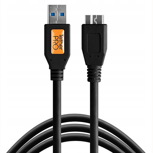CABLE TETHERPRO USB 3.0 A MICRO B 4.6 MTS NEGRO CU5453