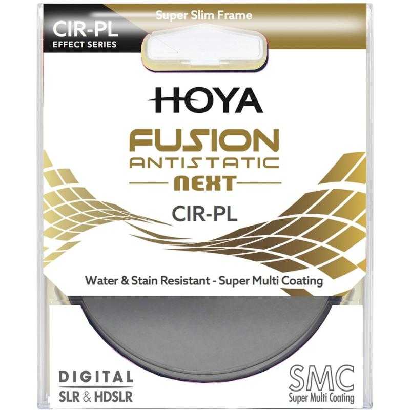 FILTRO HOYA 82 POLARIZADOR CIRCULAR FUSION ANTIESTATIC NEXT
