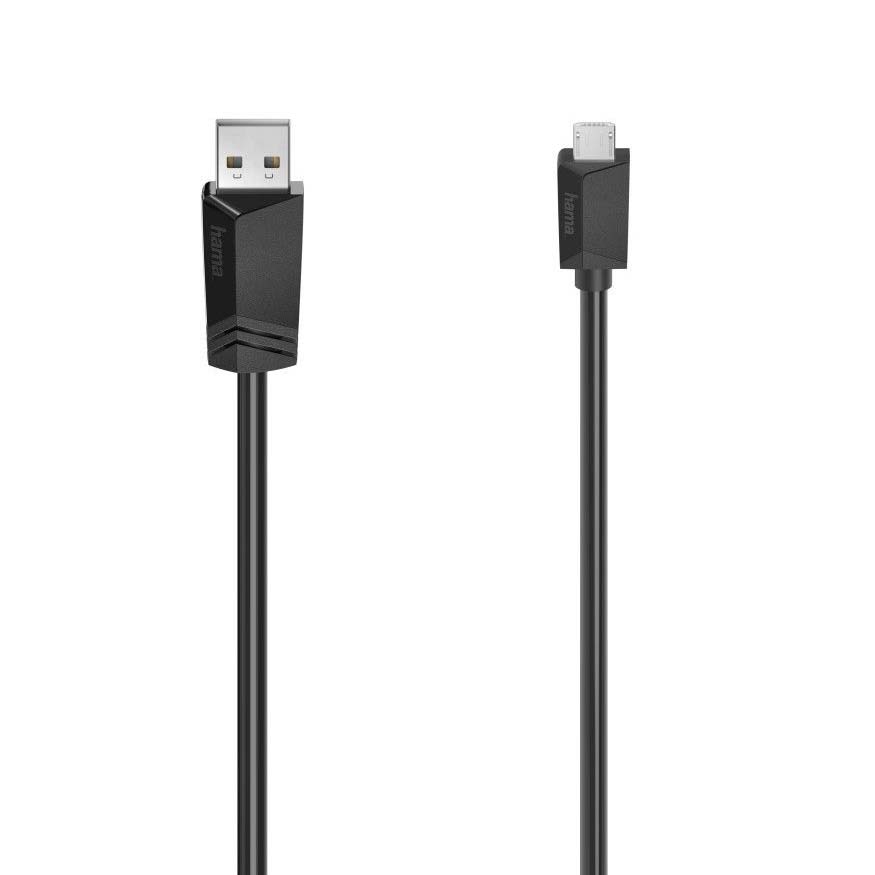 CABLE HAMA USB-A A MICRO-USB 2.0 1.5 MTS   00200608