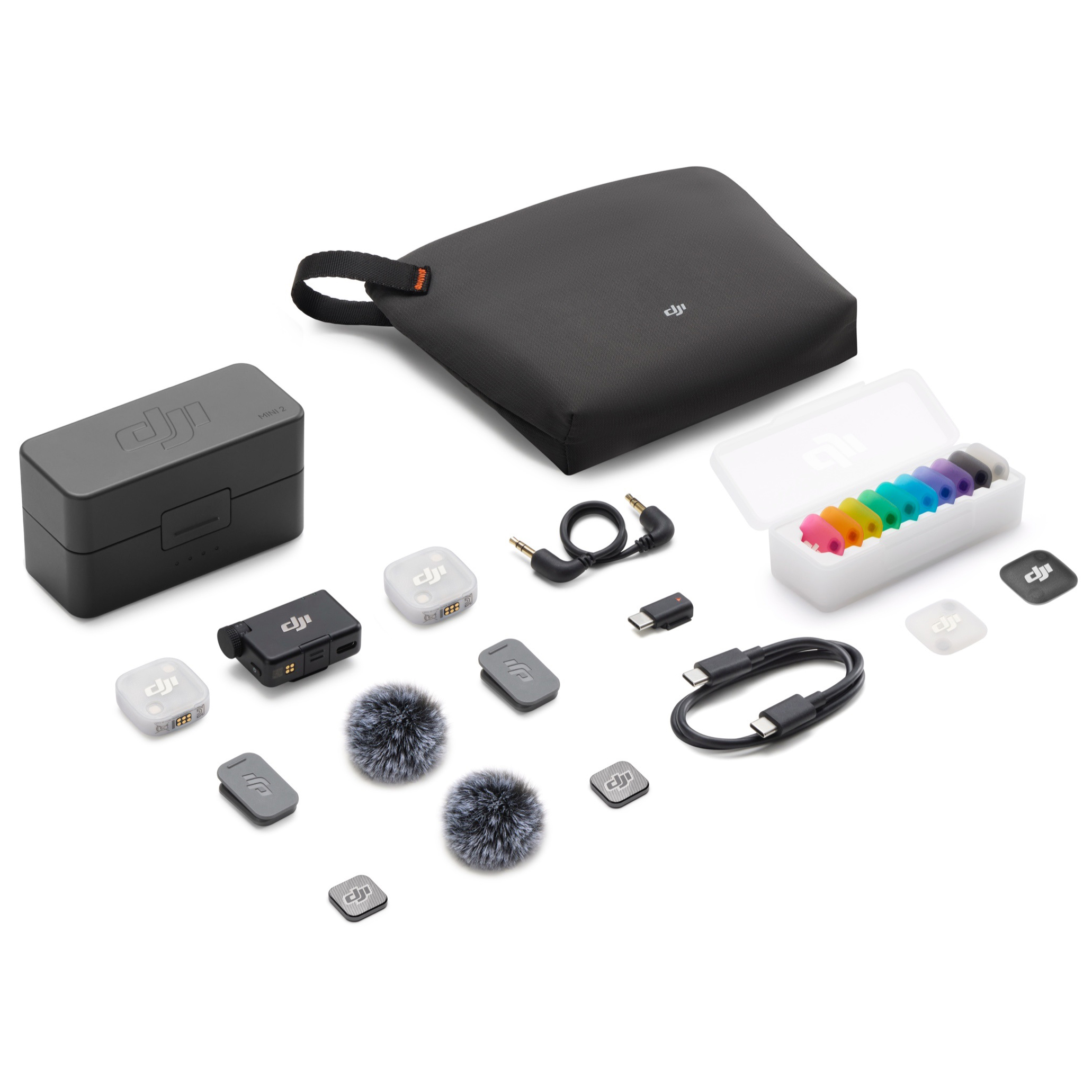 MICROFONO DJI MIC MINI 2 (2TX + 1RX + CHARGING CASE)