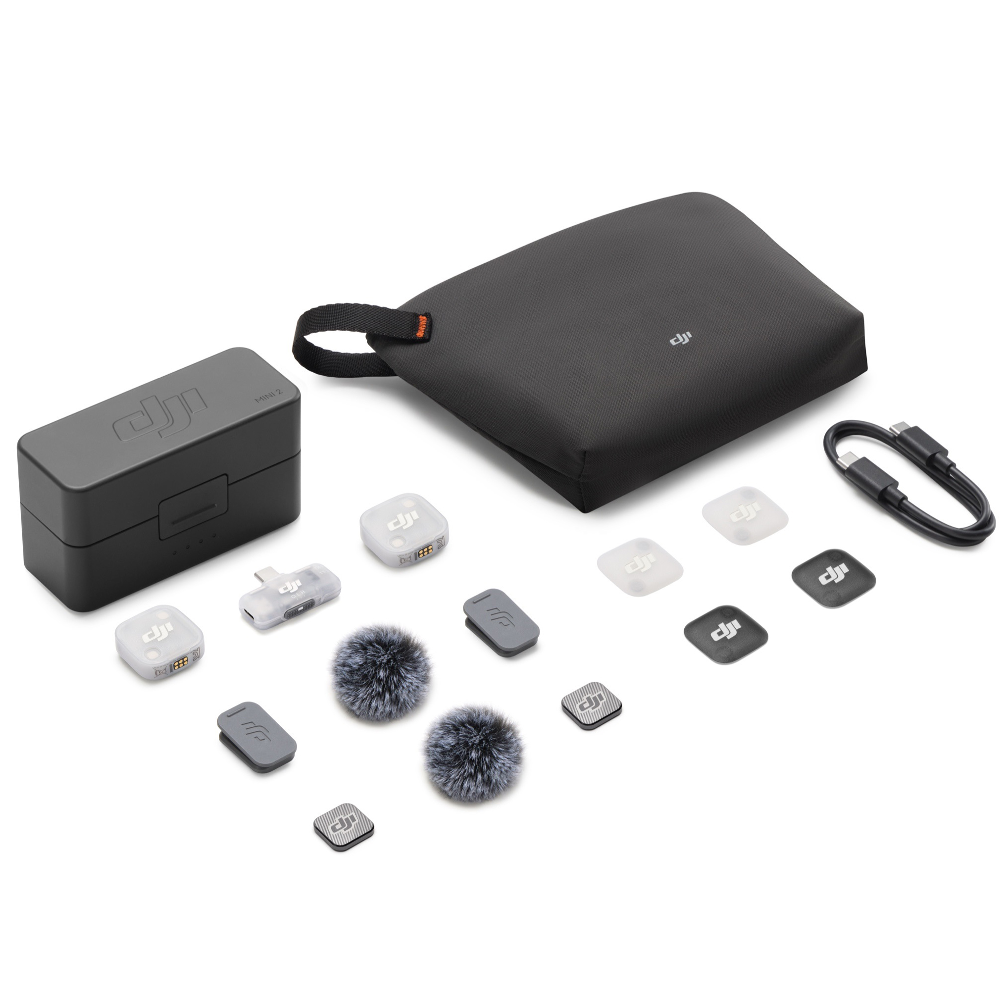 MICROFONO DJI MIC MINI 2 (2TX + 1 MOBILE RX + CHARGING CASE)