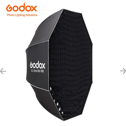 VENTANA GODOX OCTA MONTAJE RAPIDO + GRID UL-BOX-OCTA 180