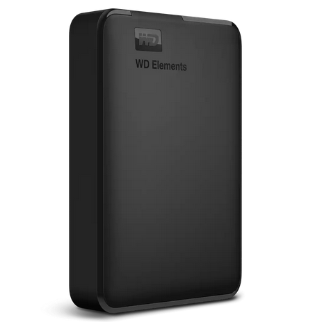 DISCO DURO WD 5TB ELEMENTS PORTABLE BLACK (USB 3.0)