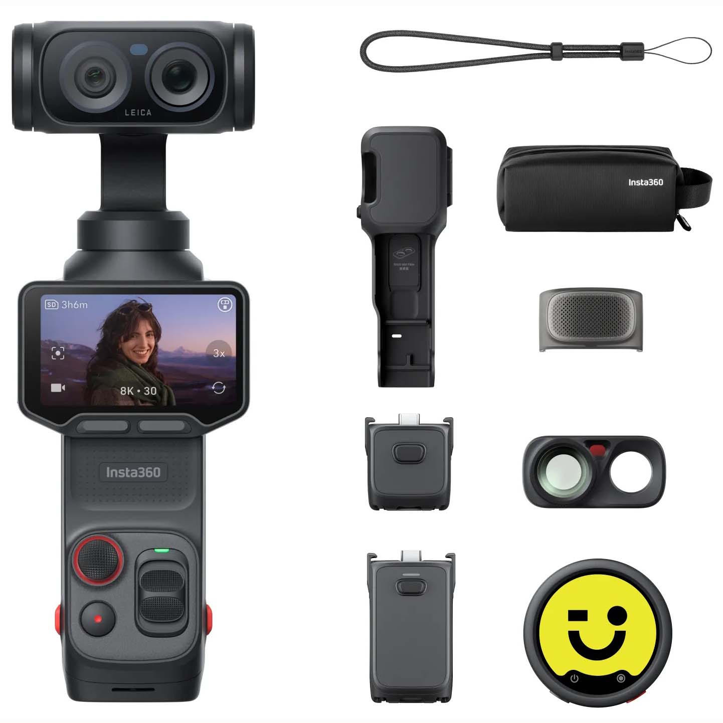 CAMARA INSTA360 LUNA ULTRA CREATOR BUNDLE COSMIC BLACK