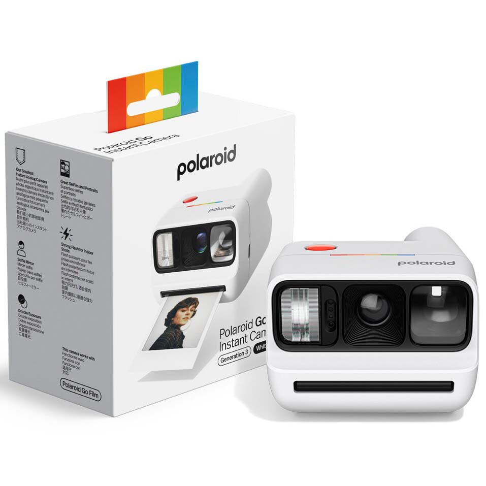 CAMARA POLAROID GO WHITE (GENERATION 3)