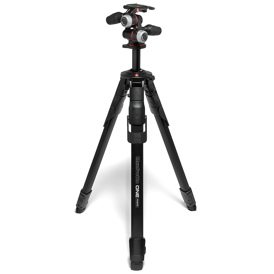 TRIPODE MANFROTTO ONE PHOTO (ALUMINIO) CON ROTULA 3W
