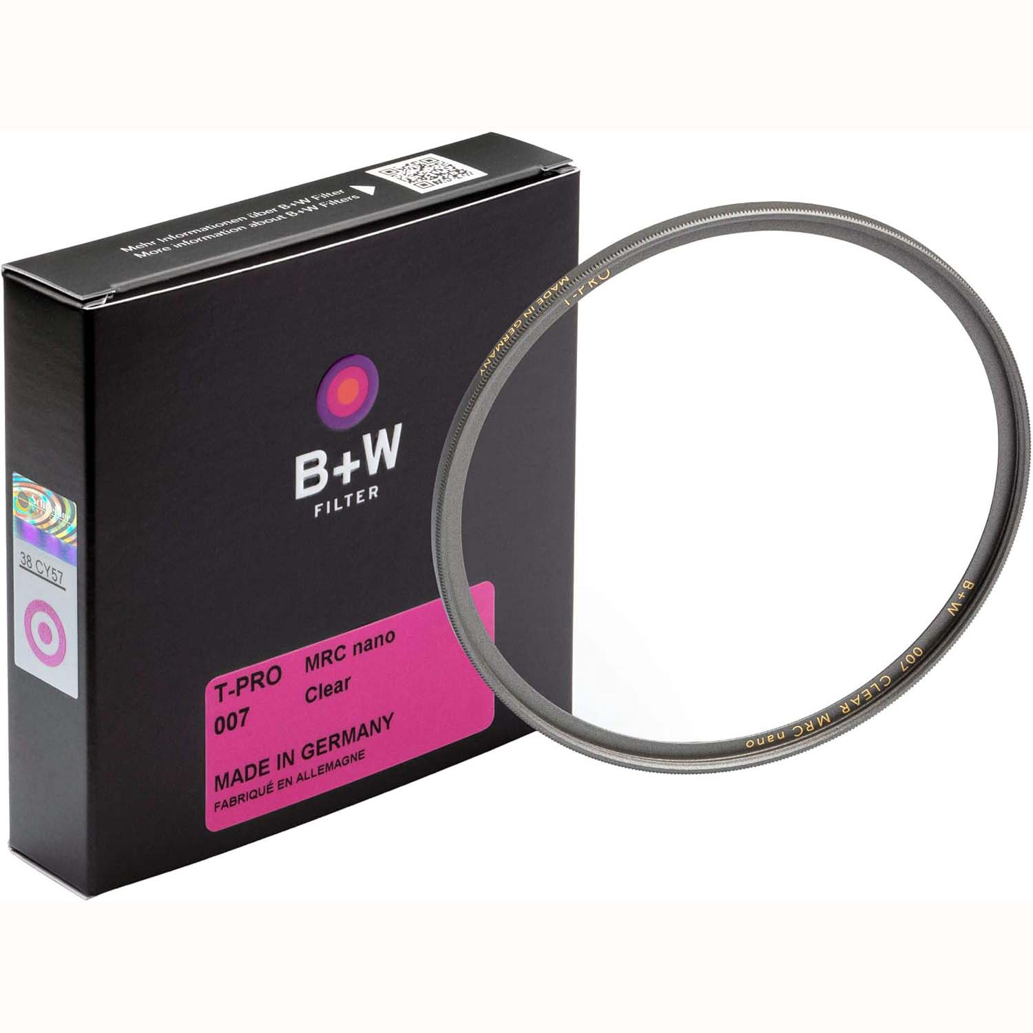 FILTRO B+W 67 CLEAR T-PRO MRC NANO   1097738