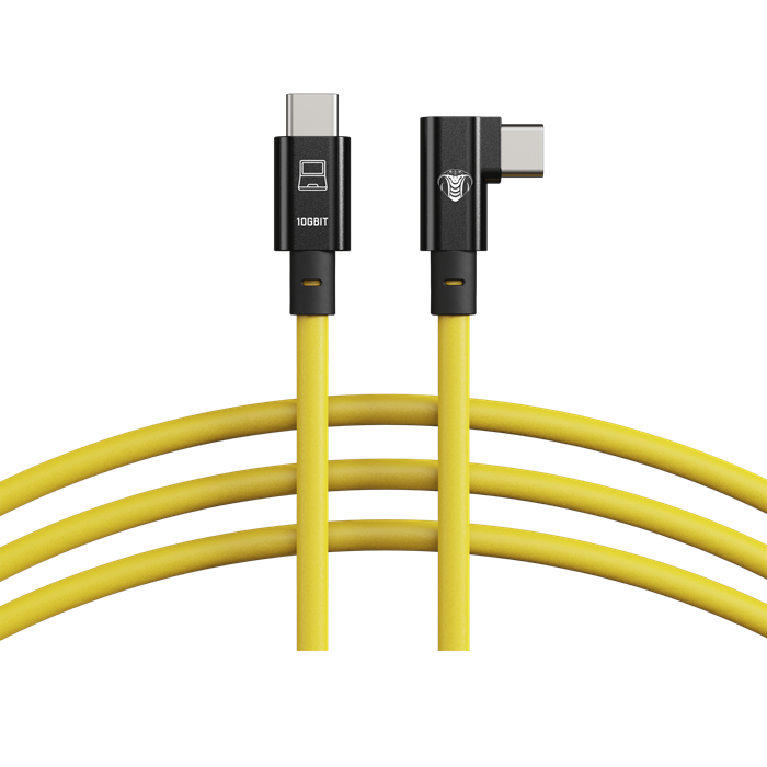 CABLE COBRA TETHER 10 MTS USB-C A USB-C ACO YELLOW 10GB