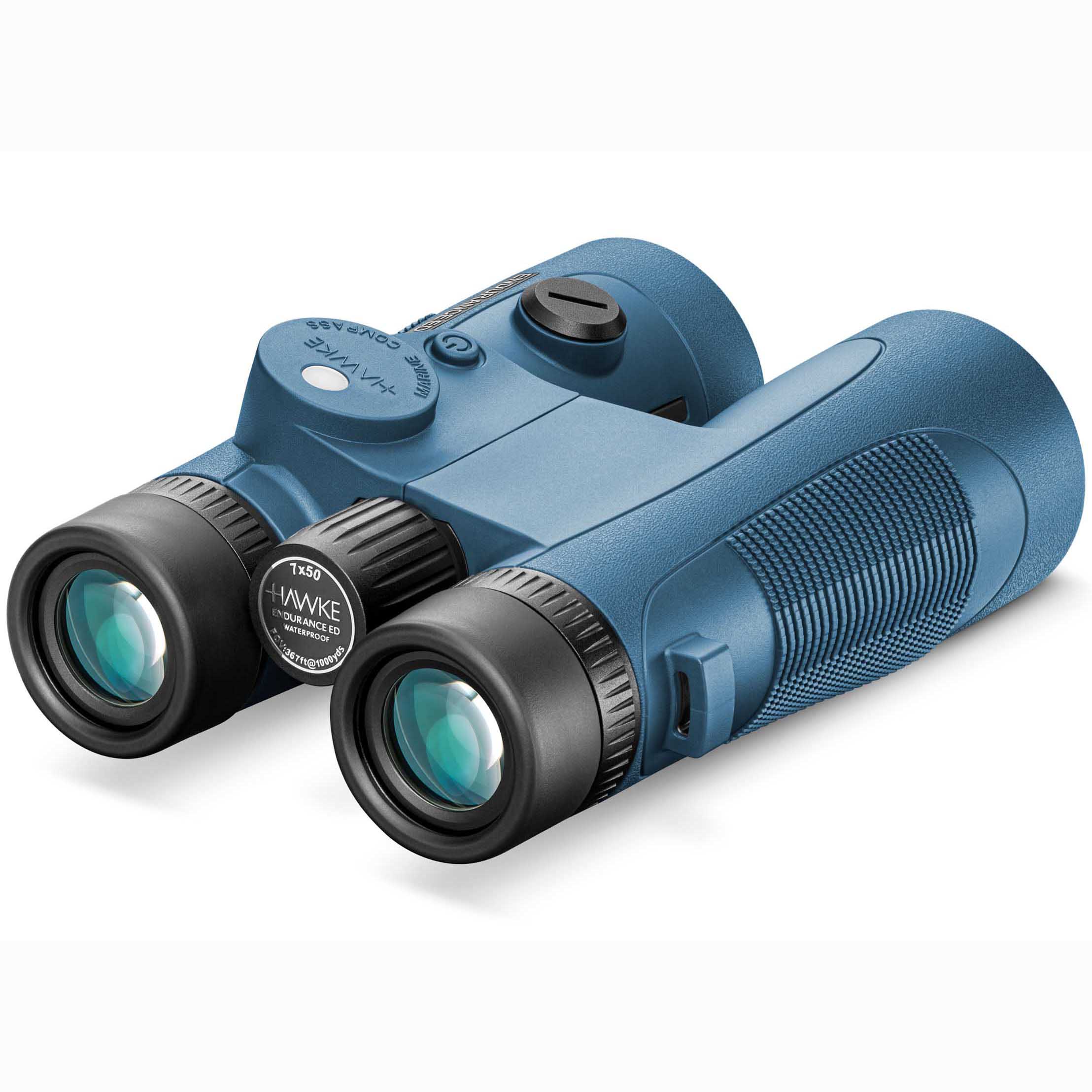 PRISMATICO HAWKE EDURANCE ED MARINE 7X50 COMPASS AZUL