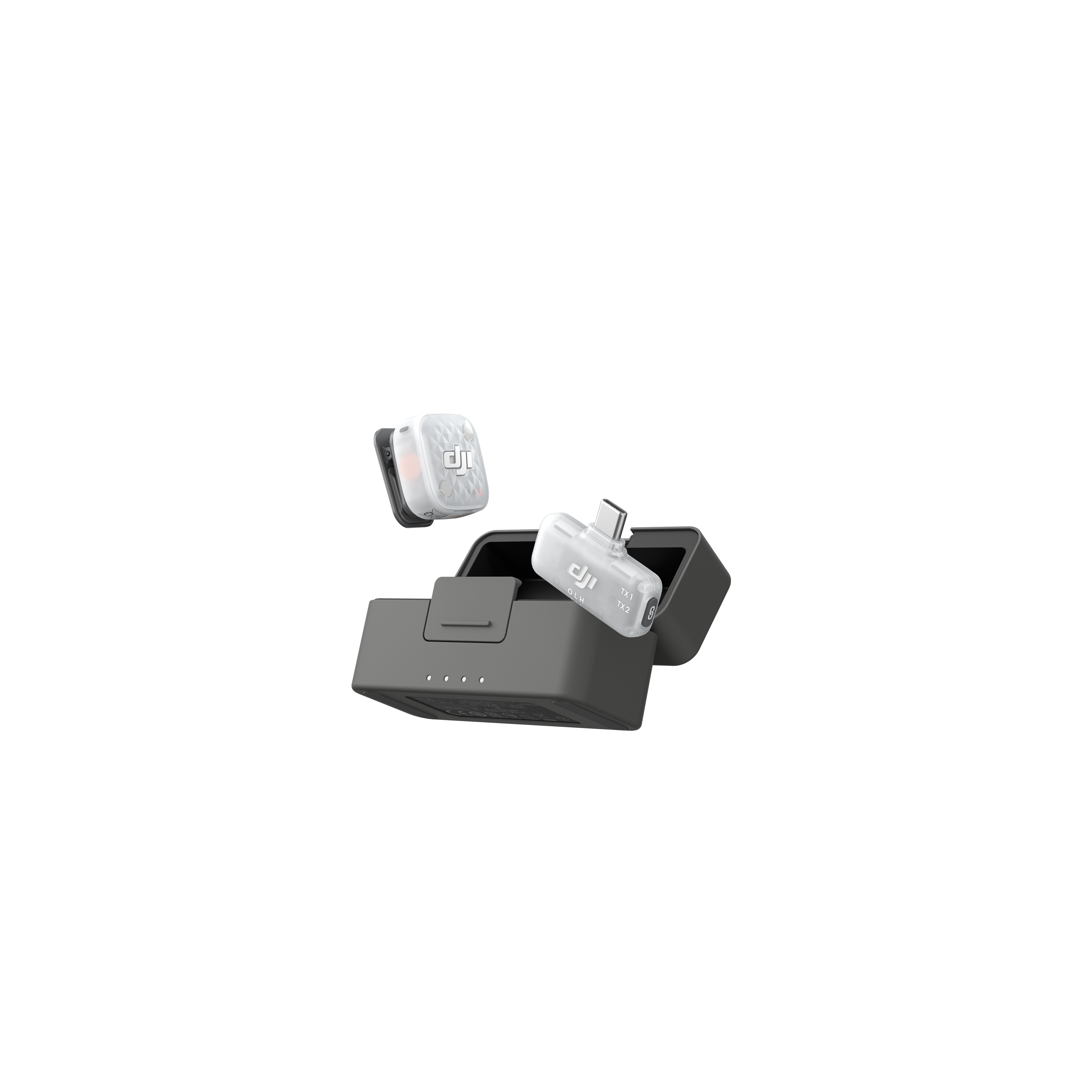 MICROFONO DJI MIC MINI 2S (1TX + 1 MOBILE RX + CHARGING CASE