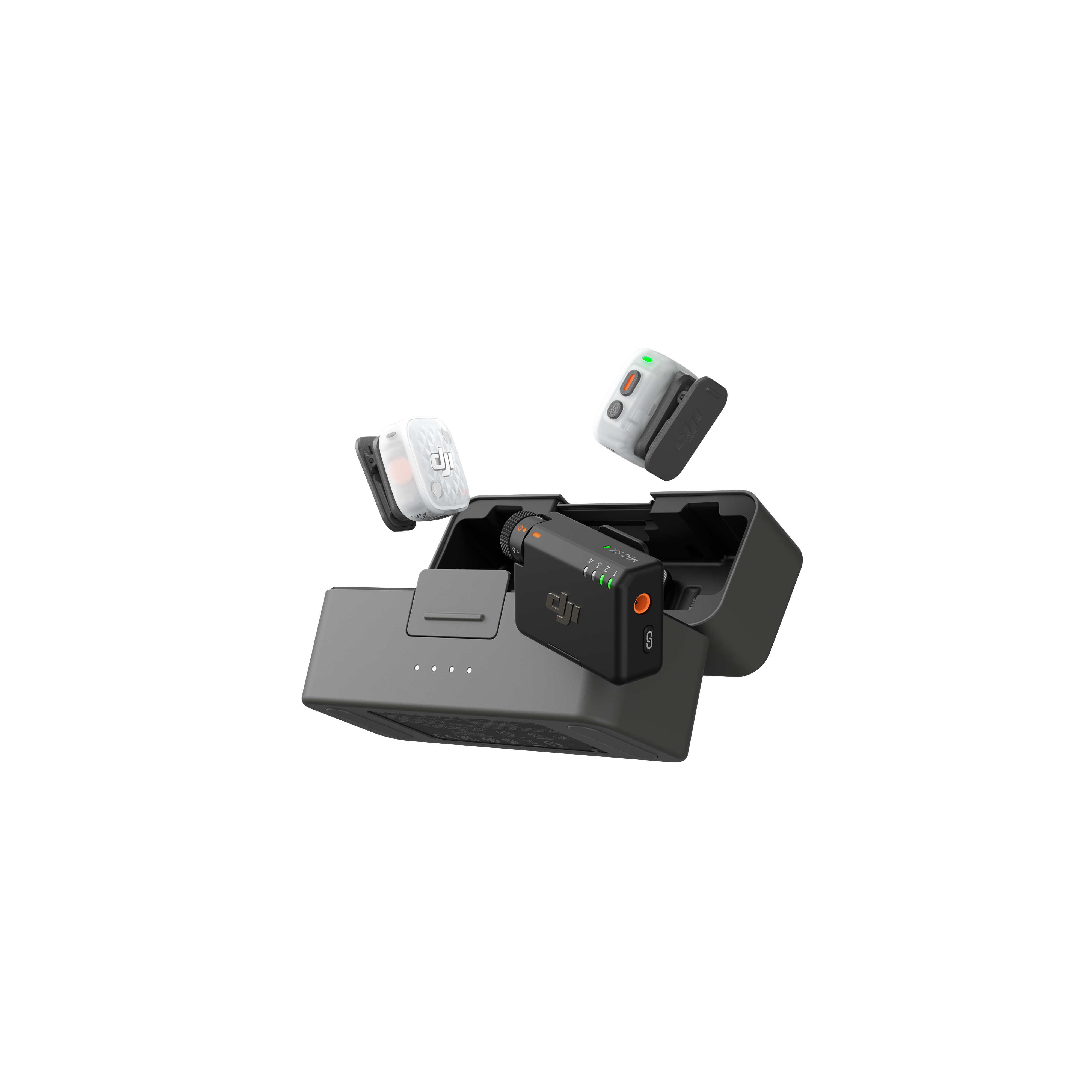 MICROFONO DJI MIC MINI 2S (2TX + 1 RX + CHARGING CASE)