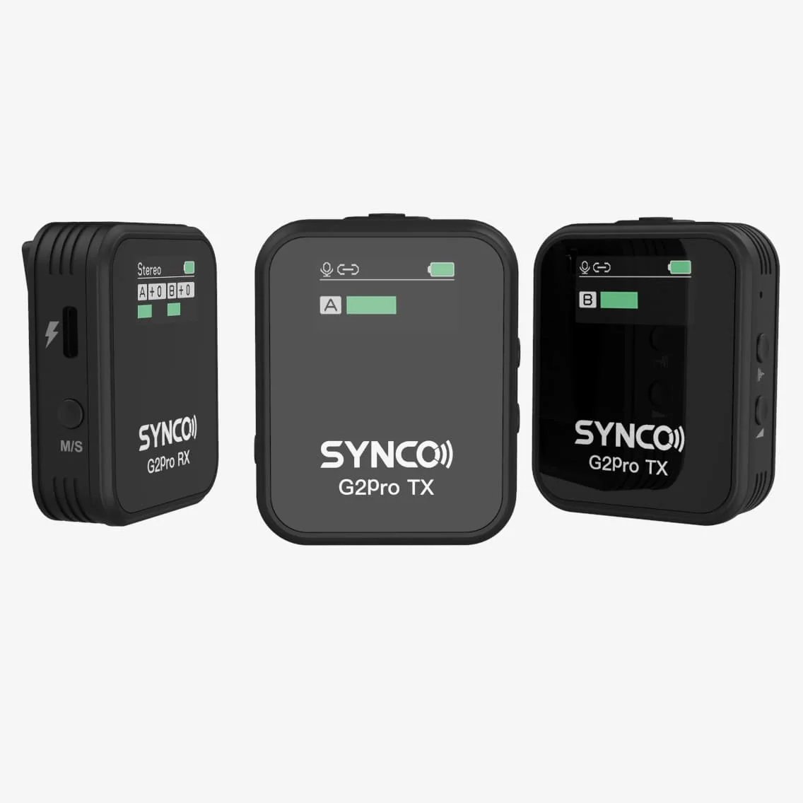 MICROFONO SYNCO G2A1PRO (RECEPTOR USB-C/CAM Y CARGADOR)