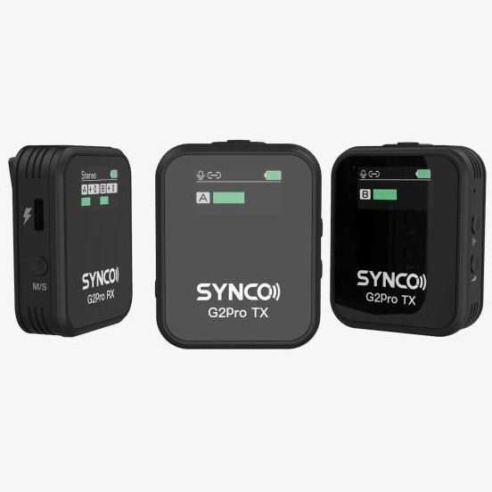 MICROFONO SYNCO G2A2 PRO (RECEPTOR USB-C/CAM + CARG) (PACK 2