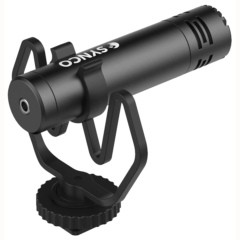 MICROFONO SYNCO SHOTGUN M1 PARA CAMARA/TELEFONO