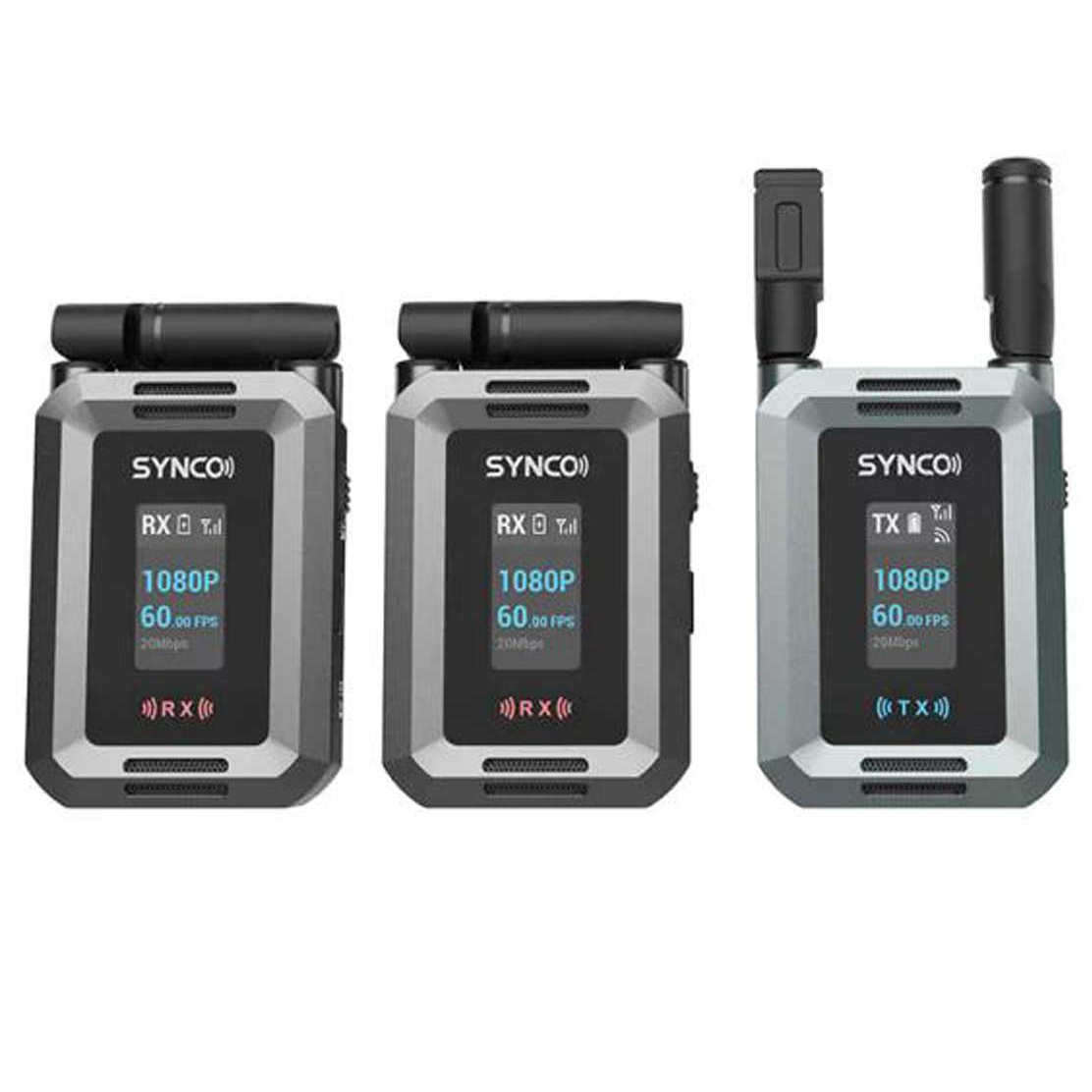 TRANSMISOR SYNCO XVISION HD CON 2 RECEPTORES