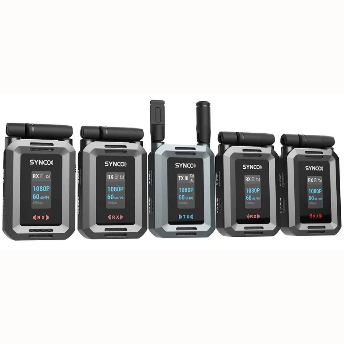 TRANSMISOR SYNCO XVISION HD CON 4 RECEPTORES