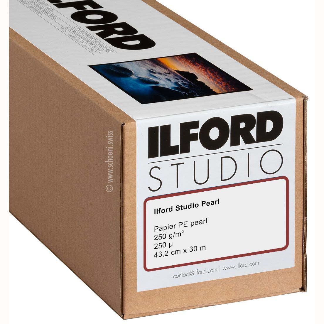 PAPEL ILFORD 24 X30 MTS STUDIO PERLADO 250 GR