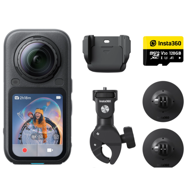 CAMARA INSTA360 X6 8K 360 MOTORCYCLE BUNDLE