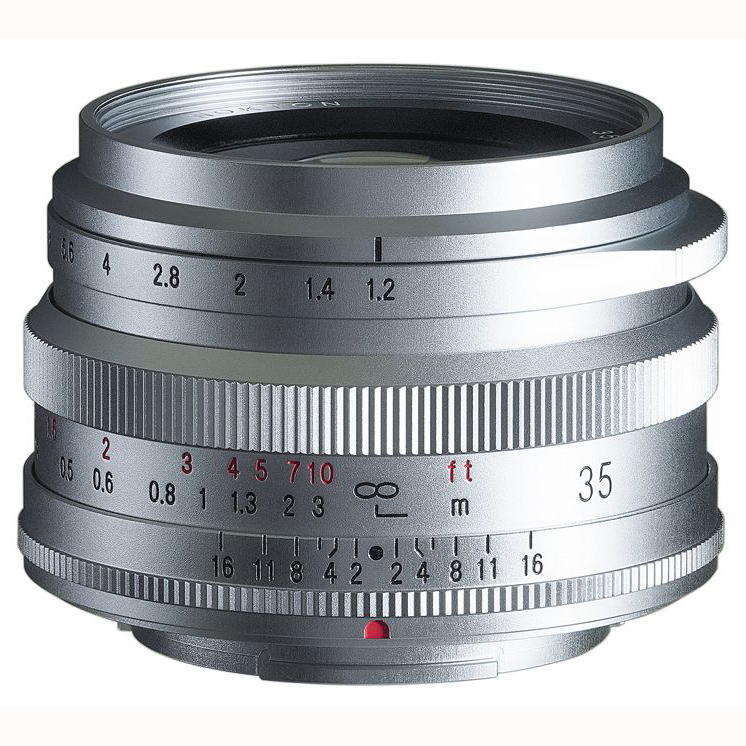 OBJETIVO VOIGTLANDER 35/1.2 NOKTON X-MOUNT (SILVER)