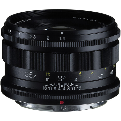 OBJETIVO VOIGTLANDER 35/1.4 NOKTON CLASSIC Z-MOUNT (NEGRO)