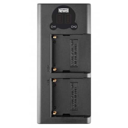 CARGADOR NEWELL DOBLE DL-USB-C PARA NP-F Y NP-FM