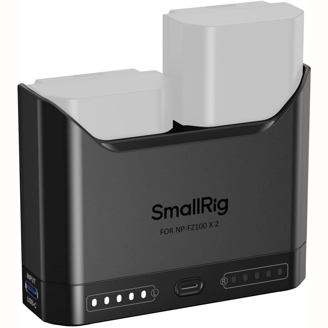 CARGADOR SMALLRIG PARA 2 BATERIAS SONY NP-FZ100