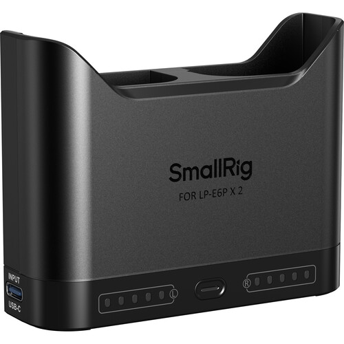 CARGADOR SMALLRIG PARA 2 BATERIAS CANON LP-E6P    5490
