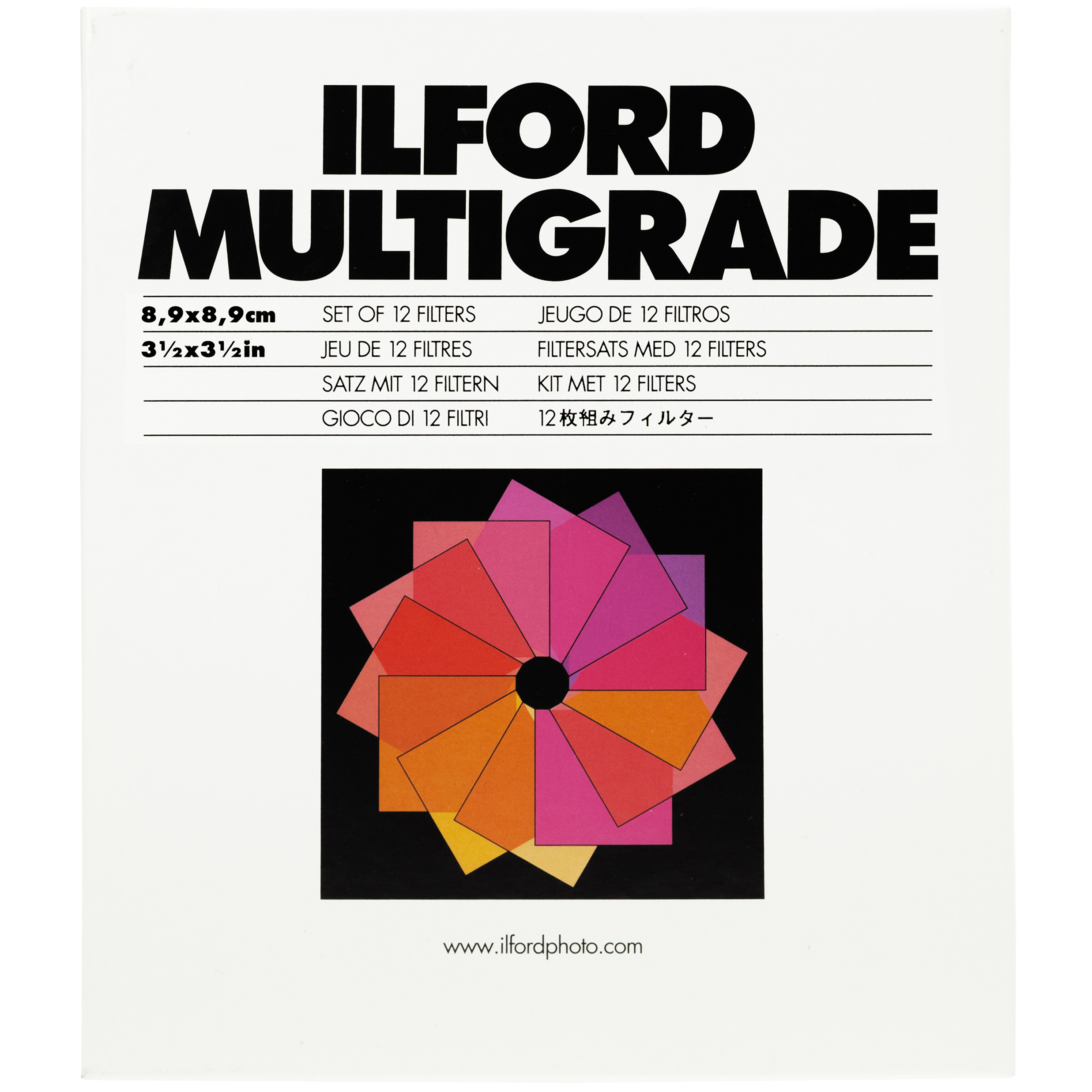 FILTROS ILFORD MULTIGRADE 9X9 GELATINA