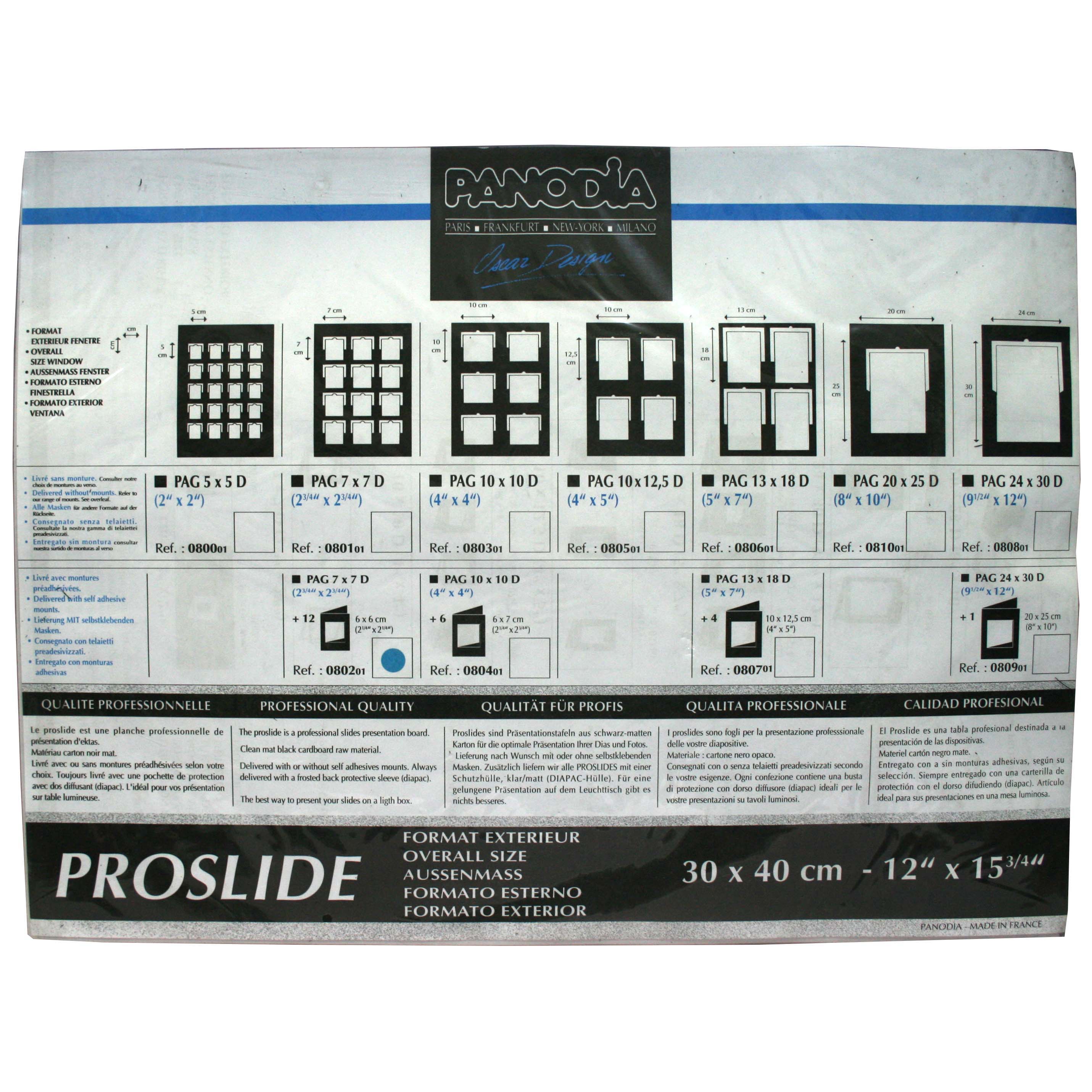 PROSLIDE PANODIA 7X7 + MARQUITOS 6X6 (EXT A3)