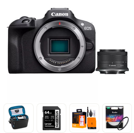 KIT CANON EOS R100 INICIACION A LA FOTOGRAFIA