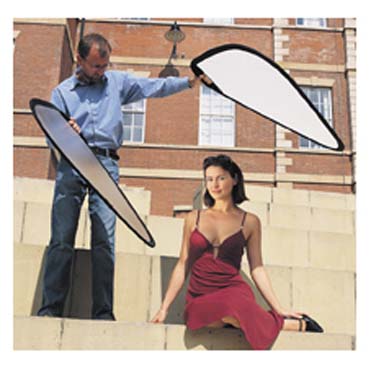 REFLECTOR LASTOLITE TRIGRIP 120 CM SUNFIRE/PLATA